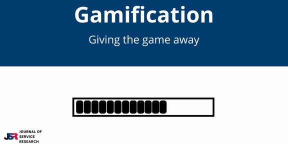 Videoausschnitt Publikation im Journal of Service Research zum Thema "Gamification: Giving the Game away"